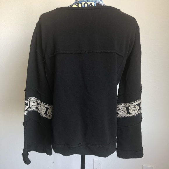 Free People Santa Maria Embroidery Wide Sleeve - Picture 6 of 8